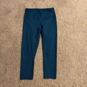 Teal Athletic Leggings with Phone Pocket
